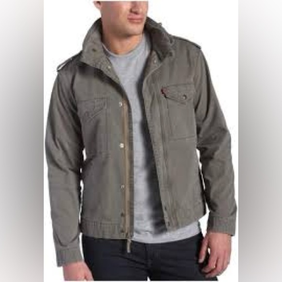 Levi's Military Lightweight Jacket Size Medium - Picture 2 of 8